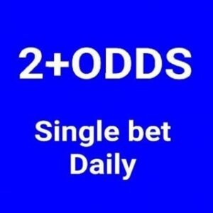 2+ ODDS SINGLE BET 💯