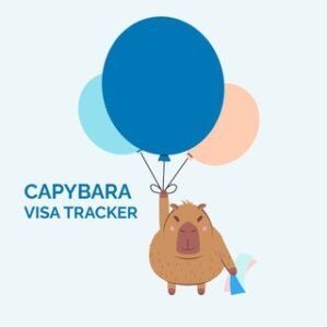 Capybara Visa Tracker