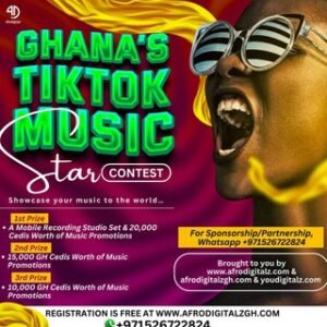 GHANA TIKTOK MUSIC CONTEST & AWARDS