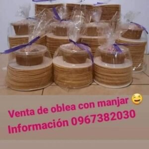 Galletas obleas ,ropa y algo más