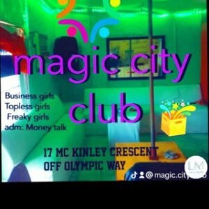 Magic city club Off Olympic way Mckinley crescent