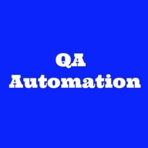 Qa Automation:     Aqa ( )
