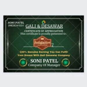 SONI PATEL SATTA KING 👑