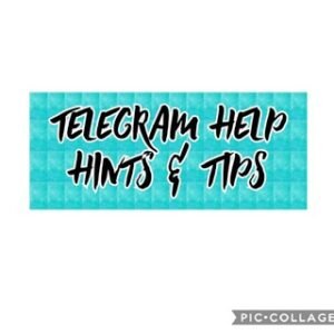 Telegram Group Help