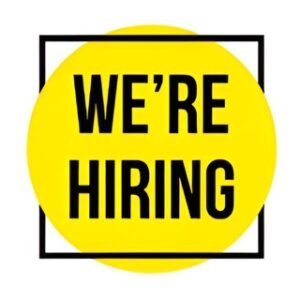 We Are Hiring